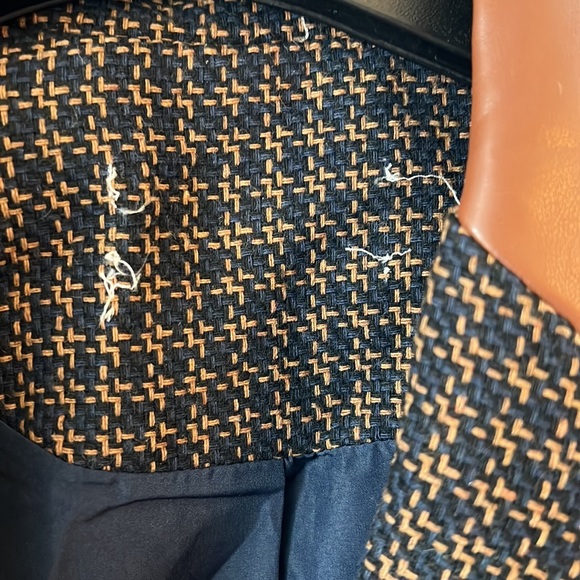 Steve Madden Kelly mixed media blazer - Picture 5 of 12